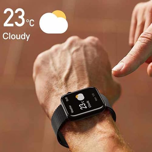 Smart Watch for Men 1.85" HD (Answer/Make Calls) Fitness Steps Tracker - Image 2