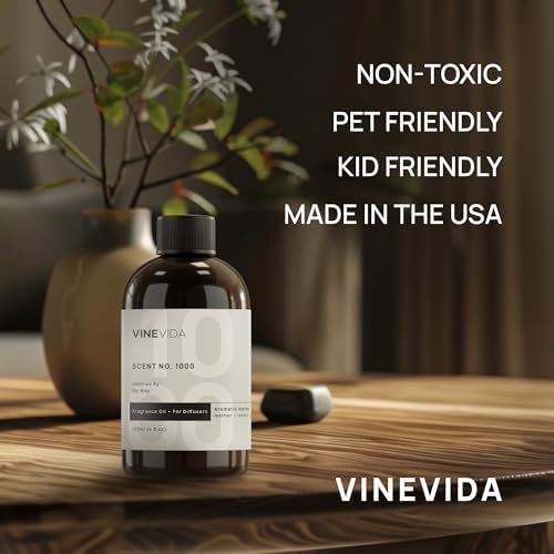 VINEVIDA [32 Fl Oz] Fresh Linen Diffuser Oil - Hotel Fragrance, Cold Air Diffuser - Hotel Oil Scents - Home Scent - Image 5