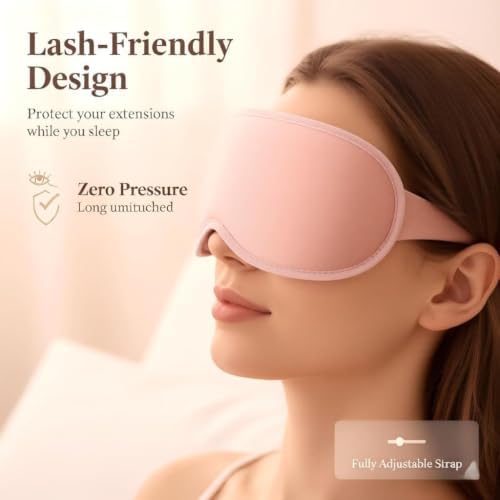 Sleep Eye Mask Blackout Lightweight - Image 4