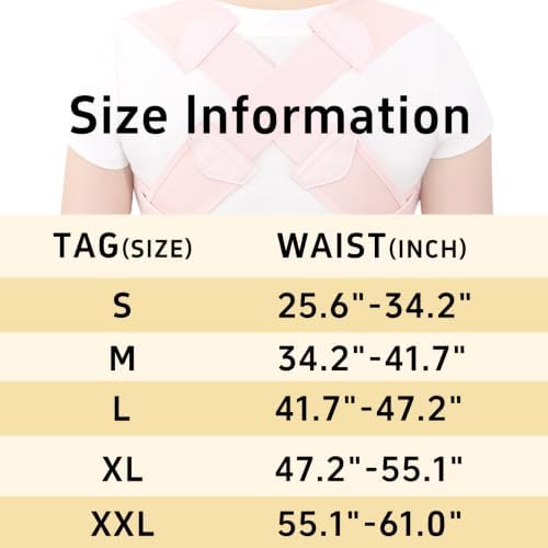 Posture Corrector for Women Men Back Brace Support Straightener Scoliosis - Image 2
