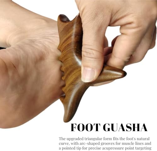 Wooden Foot Acupressure Reflexology Massager - Image 3