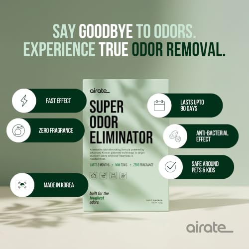 Super Odor Eliminator Pouch – Korean Patented Multi-Purpose Air Purifying Bag for Cars, Closets, Gym Bags, Lockers, Backpacks & Home – Fragrance-Free, Lasts 90 Days - Image 3