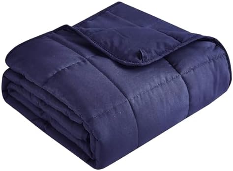 Topcee Weighted Blanket (20lbs 80"x87" King Size) Soft Cooling Heavy Blanket Sleeping, Apply to 190-210 lbs Body, Thick Breathable Blanket with Glass Bead, Easy Care by Topcee%E2%80%94ForYourGoodSleep