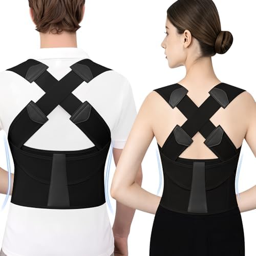 Posture Corrector for Women Men Back Brace Support Straightener Scoliosis by YCCTVAR
