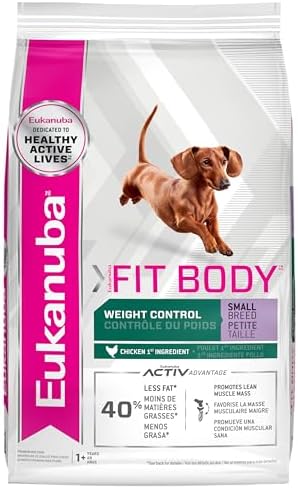 Eukanuba Fit Body Weight Control Small Breed Adult Dry Dog Food, 15 lb Bag by Eukanuba