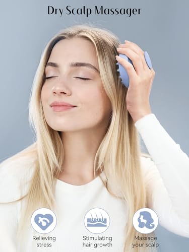 HEETA Scalp Massager Hair Growth Scrubber for Dandruff Removal Hair Care - Image 4