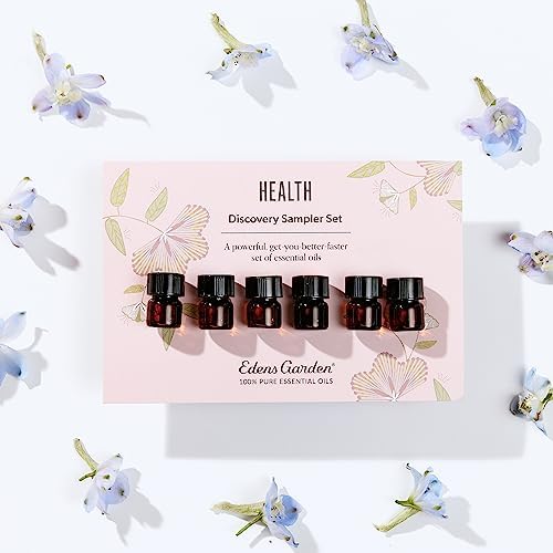 Edens Garden Essential Oils Health Discovery 6 Set– 100% Pure .92 ml 6 Pack - Image 3