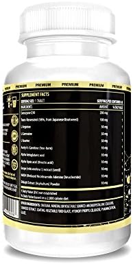 Actif Mitochondrial Mega Support with 10+ Advanced Factors - Non GMO, Fast Acting, Mitochondria and Energy Support, Made in USA, 60 Count - Image 3
