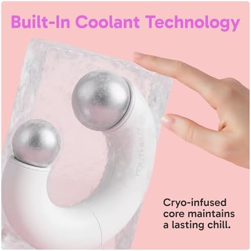 MagniGlow Roller | Magnetic Ice Globes for face with Dual Rollers | Cooling Beauty Ice Face Roller, Eyes & Neck | Portable Skincare Facial Massager for Puffiness Relief & Daily Self-Care - Image 5