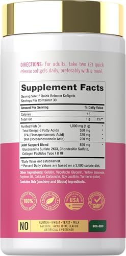 Carlyle Joint Support for Women | 60 Softgels - Image 2