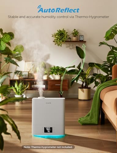 GoveeLife Smart Humidifiers for Bedroom Large Room, 6L Top Fill Humidifier - Image 2