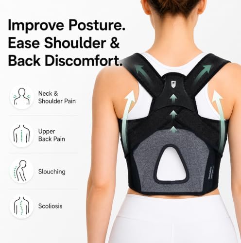 Posture Corrector for Women - Upper Back Brace for Hunchback - Image 2