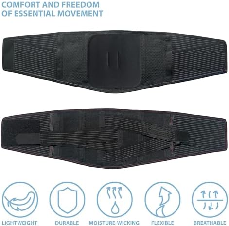 ORTONYX Lumbosacral Back Brace With Lumbar Support Pad for Men and Women - Image 6