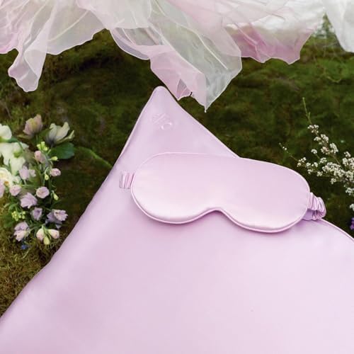 Slip Silk Contour Sleep Mask, Wildflower - Lash-Friendly Design - Image 4