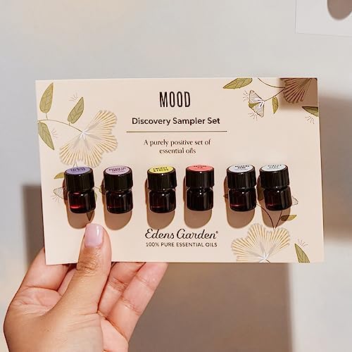Edens Garden Mood Essential Oils Discovery 6 Set – 100% Pure .92 ml/ 6 Pack - Image 3
