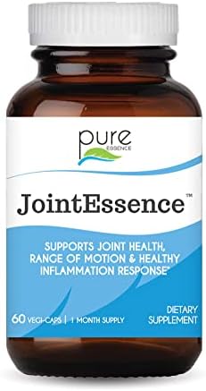 Pure Essence Labs JointEssence Supplement - Natural Joint Support for Men and Women - Non GMO - 60 Vegetarian Capsules by PUREESSENCE