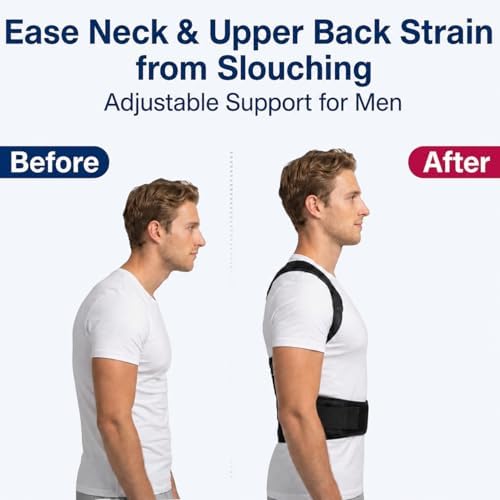 Back Posture Corrector Brace for Men, Full Back-Anchored Posture Brace - Image 2