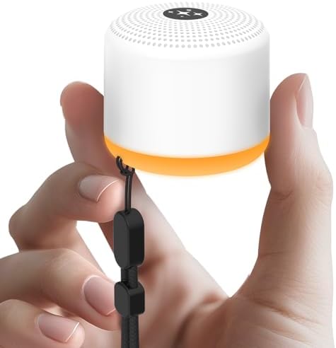 Soothing Sounds White Noise Machine Portable Sleep Machines with 30 Relaxing Sounds 12 Color Options 5 Adjustable Brightness 32 Volume Levels 4 Timer for Baby and Adult Perfect for Home Travel Office by Unknown
