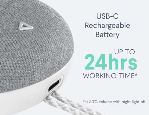 SNOOZ Go 2 Travel White Noise Sound Machine - 12 Sounds, Brown & Pink Noise - Image 4