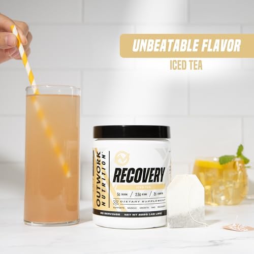 Outwork Nutrition Post Workout Recovery Powder (Iced Tea) - Image 4