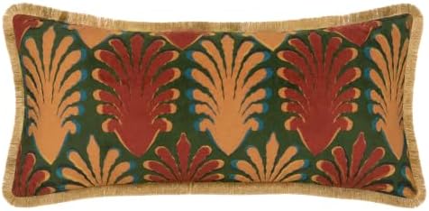 patdrea Designer Vintage Velvet Throw Pillow Cover,12"x28"-OldlegendA by patdrea