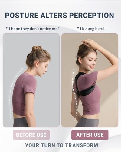 Posture Corrector for Men and Women Adjustable Back Brace for Spine Alignment, Shoulder and Clavicle Support, Breathable Back Straightener for Upper & Lower Back Pain Relief - Image 4
