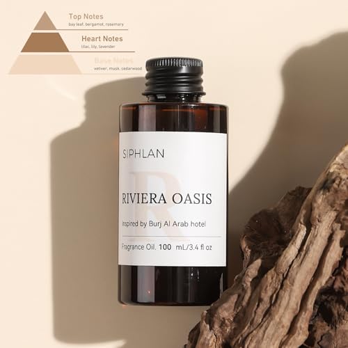 Riviera Oasis Hotel Collection Diffuser Oil – 100mL Luxury Aromatherapy Essential Oil for Diffusers & Waterless Diffusers – Premium Fragrance for Home & Office - Image 3