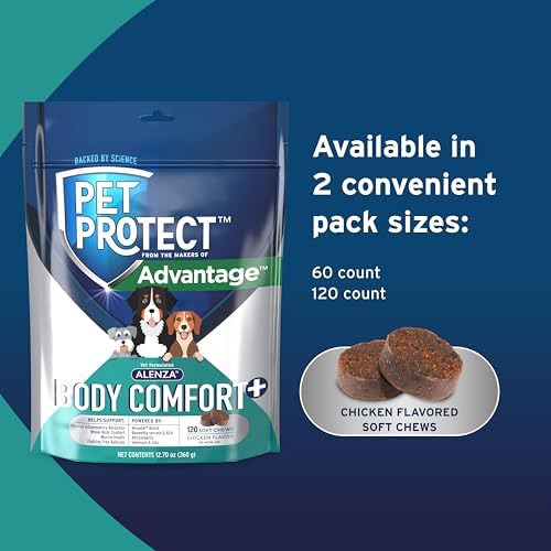 Pet Protect Body Comfort+ Supplement for Dogs, Chicken Flavor, 120ct - Image 5