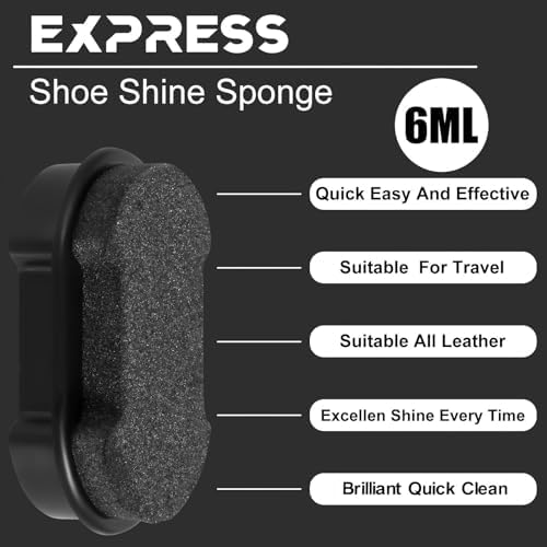 Loopeer 6 Pcs Shoe Shine Sponge - Image 3