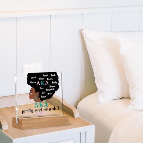 Aka Sorority Gifts for Women, Aka Paraphernalia Acrylic Plaque Gift - Image 6