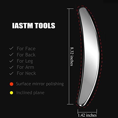BYYDDIY-3 in 1 Stainless Steel-304 Muscle Scraper Tools Set,Scraping Massage Tools for Physical Therapy,Derma Edge & GuaSha Massage Scraper Tool - Image 6