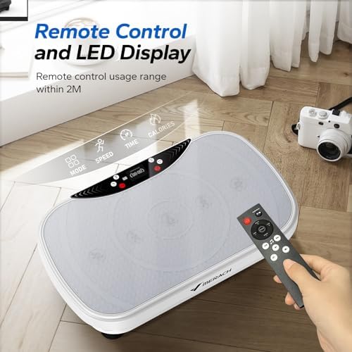 Merach V28 Vibration Plate Exercise Machine with 99 Speeds & Bluetooth - Image 5