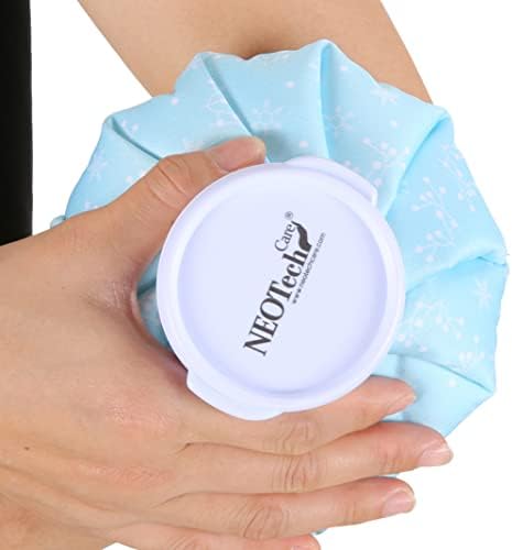 Neotech Care Ice Bag with Screw Top Lid (Snowflakes Design, 5 inch) by NEOtechCare
