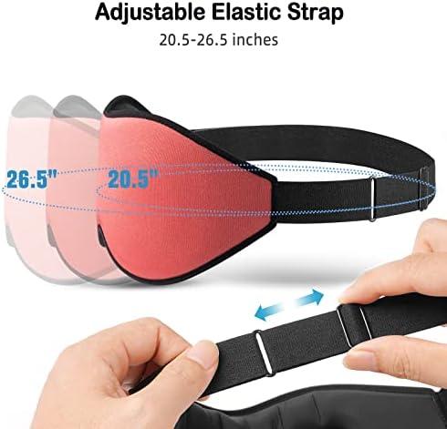 LitBear Sleep Mask for Side Sleeper Women Men, Eye Mask for Sleeping - Image 5