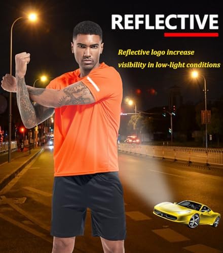 Boyzn 1, 3, 5 or 7 Pack Men's Workout Running Shirts, Dry Fit Moisture Wicking T-Shirt, Gym Athletic Short Sleeve Tee Shirts - Image 4