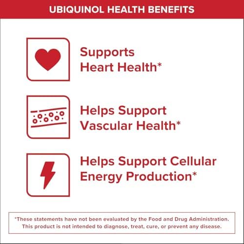 Qunol Mega Ubiquinol CoQ10 100mg, Superior Absorption, 240 Softgels - Image 2