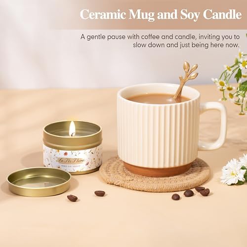 Birthday Gifts for Women, Get Well Soon Self Care Package Box, Sending Hug Baskets Thinking of You Inspirational Gift for New Mom Best Friend Birthday (Ivory) - Image 2