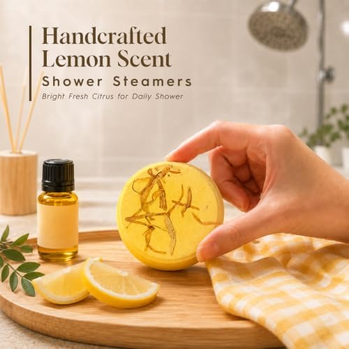 SWCANDY Lemon Shower Steamers 8 Pack, Home Spa Self Care - Image 2