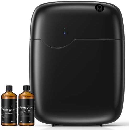 XEITIN Waterless Essential Oil Diffuser 2 x 100mL Hotel Scent Oil 3000sq.ft by XEITIN