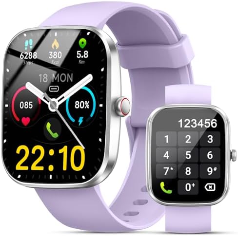 Smart Watch for Men Women (Answer/Make Call), 2026 New 1.91" HD SmartWatch, Fitness Watch with 120+ Sport Modes, IP68 Waterproof, Pedometer, Heart Rate/Sleep Monitor, Activity Tracker for Android iOS by Matast
