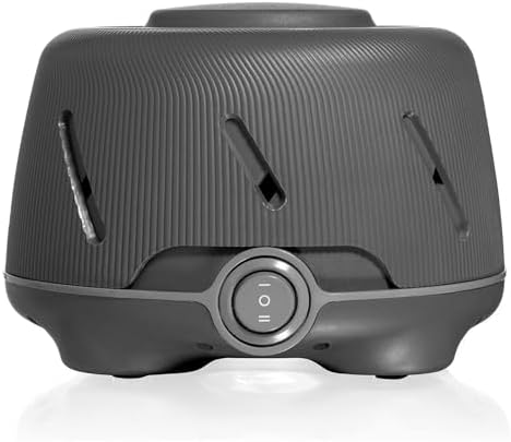 Yogasleep Dohm (Charcoal) The Original White Noise Machine, Relaxing Natural Sound from a Real Fan, Noise Cancelling for Office Privacy, Sleep Aid for Adults & Baby, Travel Size Pink Noise Machine by Yogasleep
