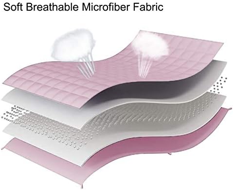 L'AGRATY Weighted Blanket - 40"x60" 7lbs Cooling Breathable Microfiber Material with Glass Beads Small Blanket All-Season Summer Fall Winter Soft Thick Comfort - Image 5