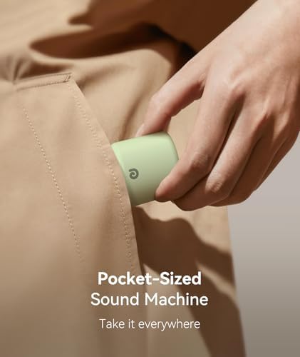 Dreamegg Sound Machine for Sleep, 1000mAh Battery, Travel Sleep, Green - Image 4