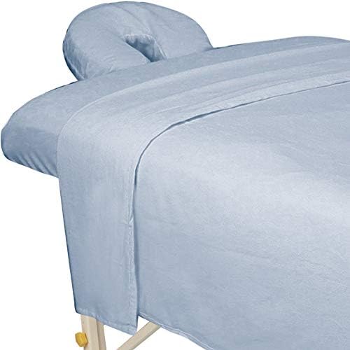 ForPro Premium Flannel 3-Piece Massage Sheet Set, Wisteria by ForProProfessionalCollection