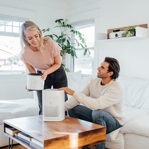 Medify MA-14 Air Purifier with HEPA Filter | 470 ft² per Hour for Smoke, Odors, Pollen, Pets | Removal to 0.3 Microns | White, 1-Pack - Image 6
