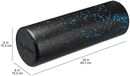 Amazon Basics High Density Foam Roller for Exercise and Recovery, 18 Inches, Blue Speckled (Pack of 6) - Image 5