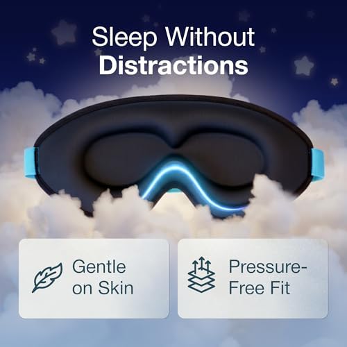 MyHalos Kids Sleep Mask, 3D Blackout Eye Mask for Kids, Girls & Boys - Image 6