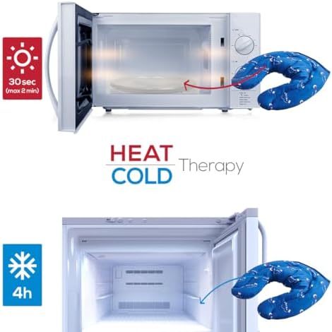 The Original Magic Bag® Neck-to-Back Heating Compression, Hot/Cold Therapy for Neck Pain Relief, Awarded with the Family-Tested, Family-Approved Seal, Cordless, 48 x 31 cm (19” x 12”) - Image 4