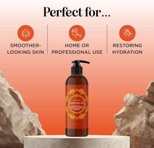 Arnica Massage Oil for Muscle Relaxing - Comforting Sore Muscle Massage Oil for Full Body Relief with Soothing Chamomile Lavender Peppermint & Rosemary Essential Oils - Vegan & Non GMO (8 Fl Oz) - Image 2