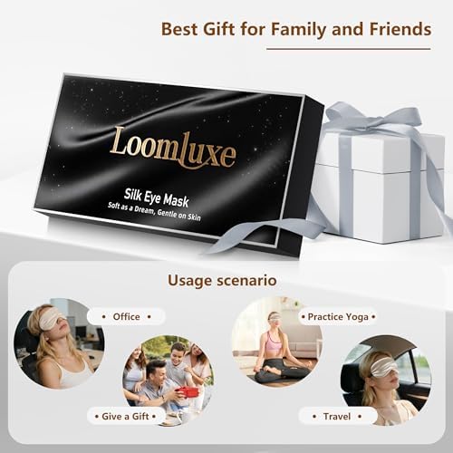 Sleep Mask Silk Eye Mask for Men Sleeping Mask, Adjustable Elastic Strap for Night Shading Sleep Mask, Soft and Comfortable for Both Men and Women (Champagne, 3 Packs) - Image 7